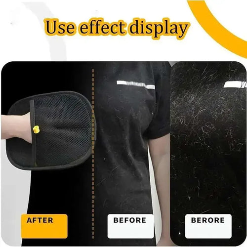 Pet Hair Remover Glove – Deshedding Tool for Fur, Furniture & Clothing