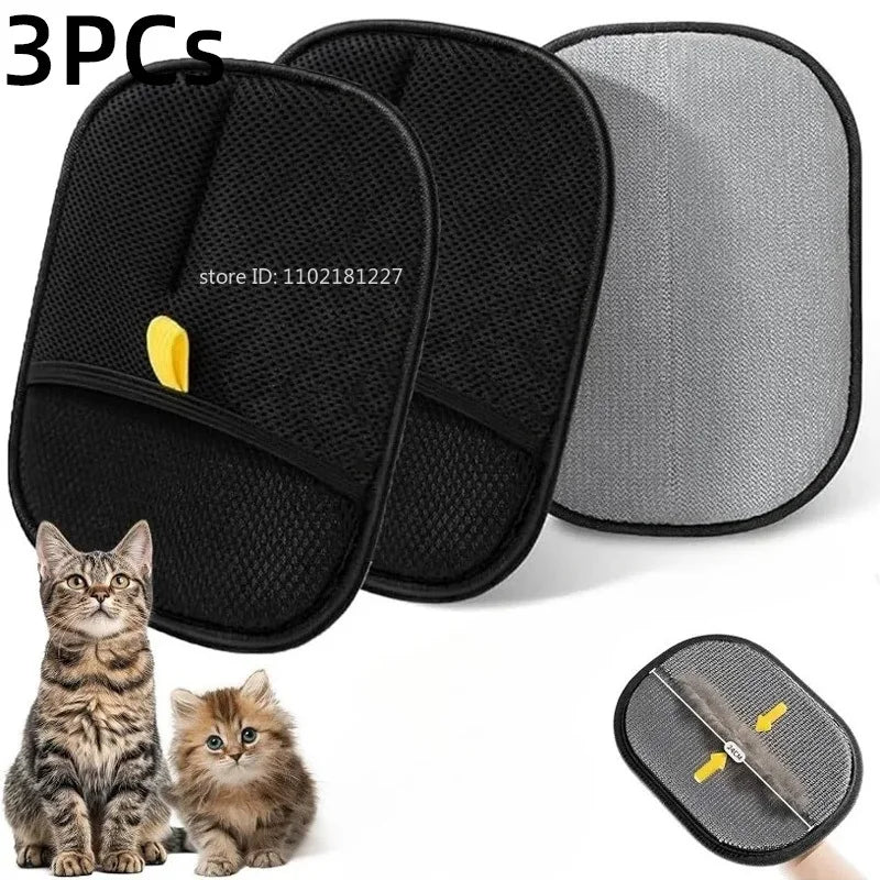 Pet Hair Remover Glove – Deshedding Tool for Fur, Furniture & Clothing
