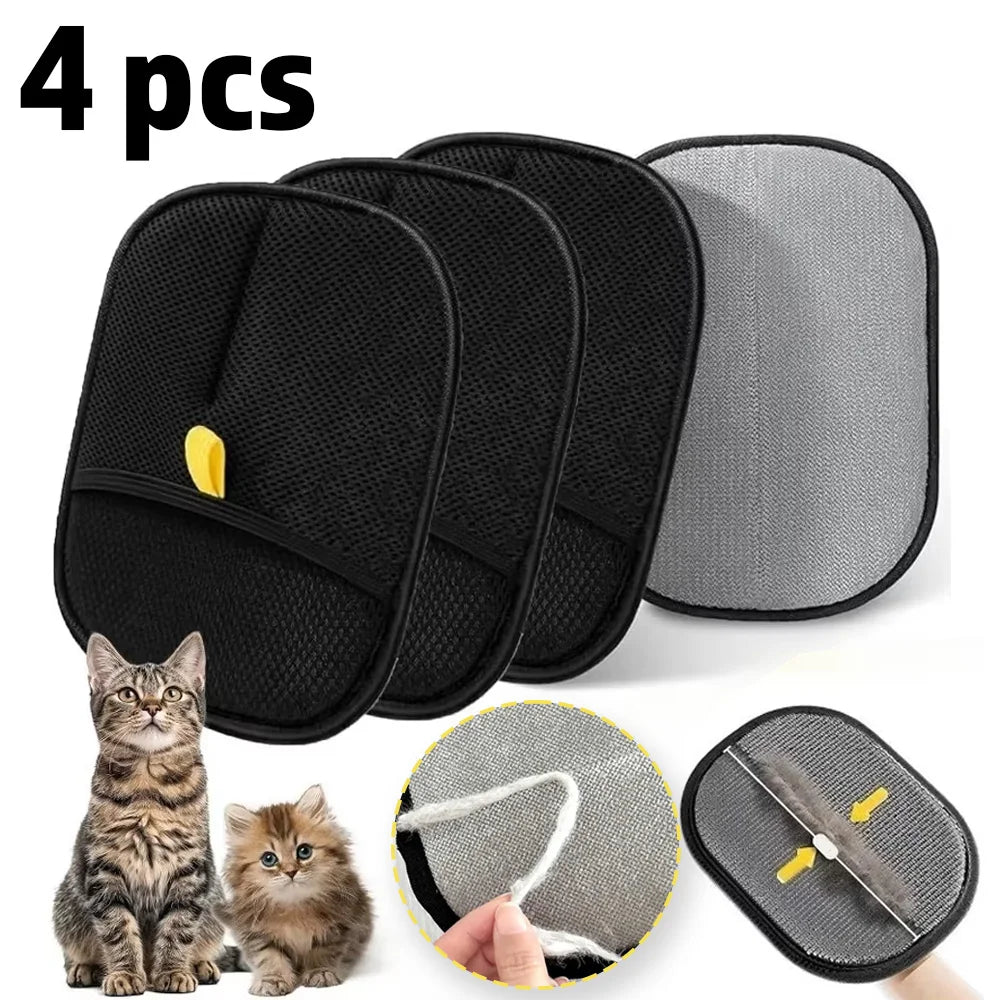 Pet Hair Remover Glove – Deshedding Tool for Fur, Furniture & Clothing