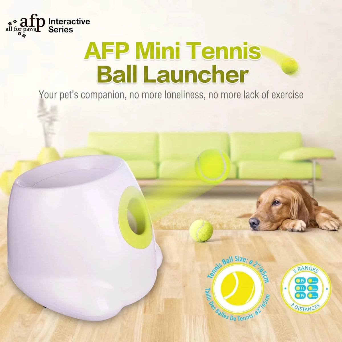 Automatic Tennis Ball Launcher for Dogs
