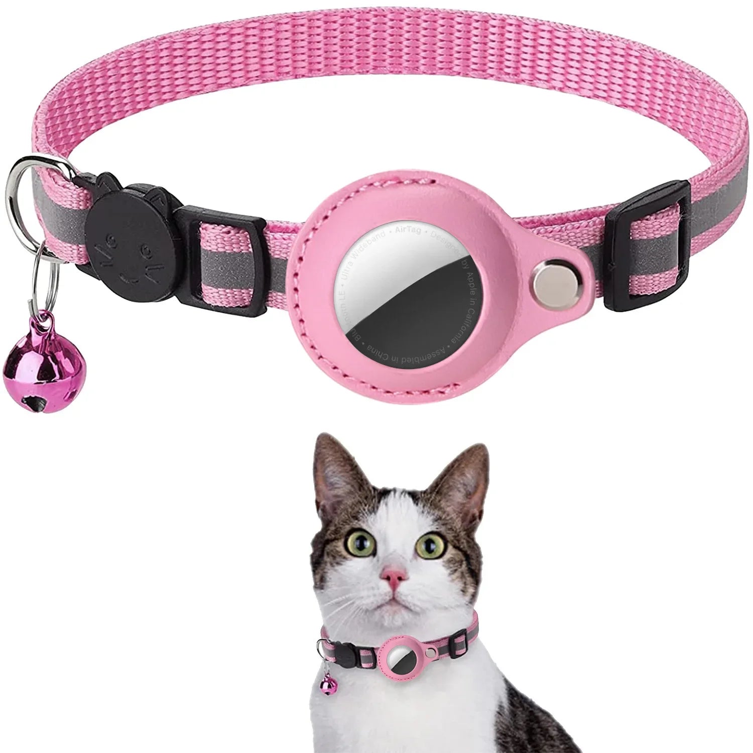 Never Lose Your Cat Again – Waterproof Tracker Collar, Breakaway & Reflective