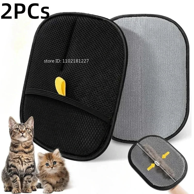 Pet Hair Remover Glove – Deshedding Tool for Fur, Furniture & Clothing